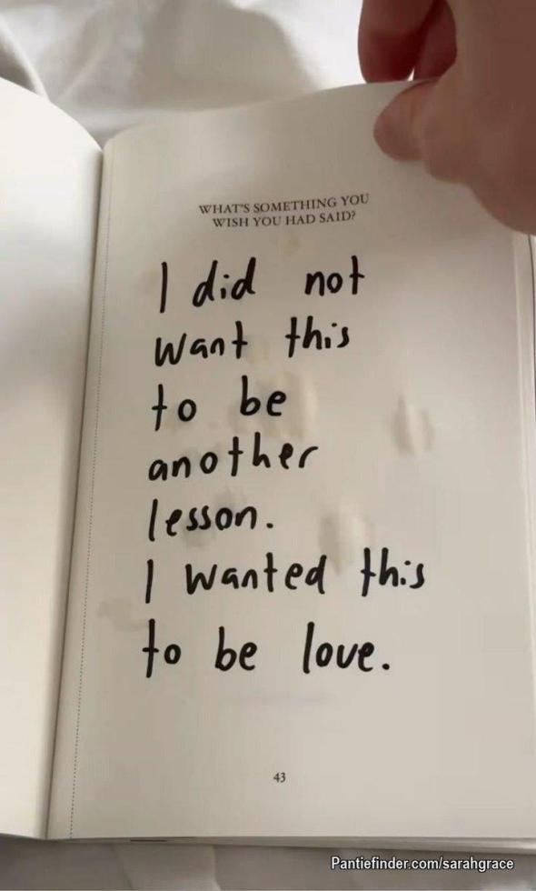 I wanted this to be love <3